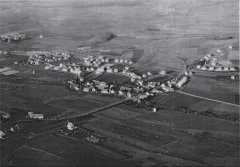 Luftbild Debring und Mutzershof 1962