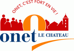 Grossansicht in neuem Fenster: Logo Onet le Chateau Grossansicht in neuem Fenster: Logo Onet le Chateau
