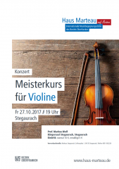 Meisterkurs für Violine