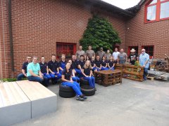 Soziale Woche der Firma Bosch in Stegaurach