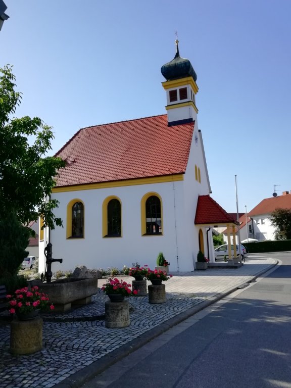 Unteraurach Kapelle Vandalismus