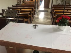 Vandalismus Kirche Unteraurach